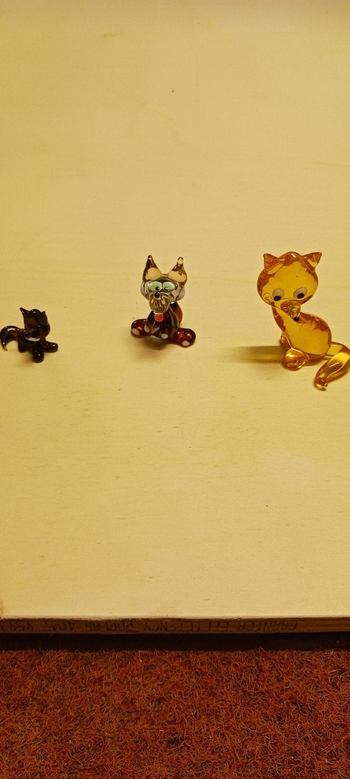 Glazen vosjes, Antiek en Kunst, Ophalen of Verzenden