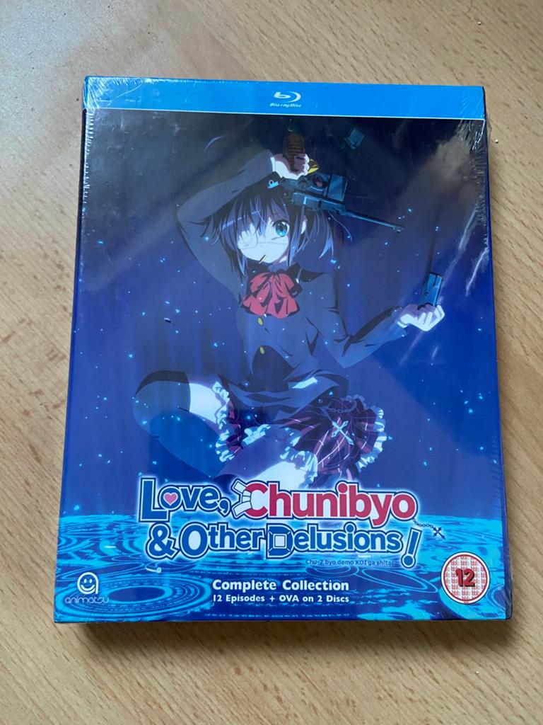 Love Chunibo & Other Delusions Anime Bluray Compleet Sealed!, Ophalen of Verzenden, Nieuw in verpakking