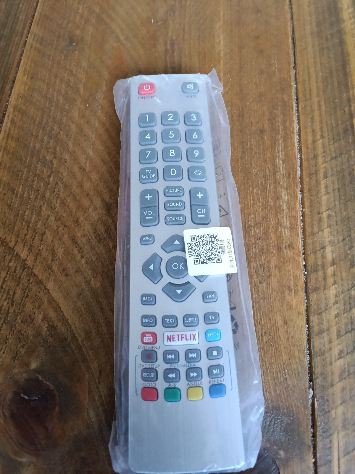 Nieuwe afstandsbediening voor TV/DVD/Netflix, Ophalen, Nieuw, Universeel, Tv