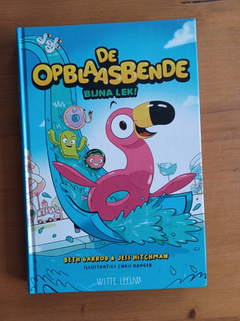 De Opblaasbende bijna lek !, Gelezen, Fictie algemeen, Beth Garrod & Jess Hitchman / Chris Danger illustraties, Ophalen of Verzenden