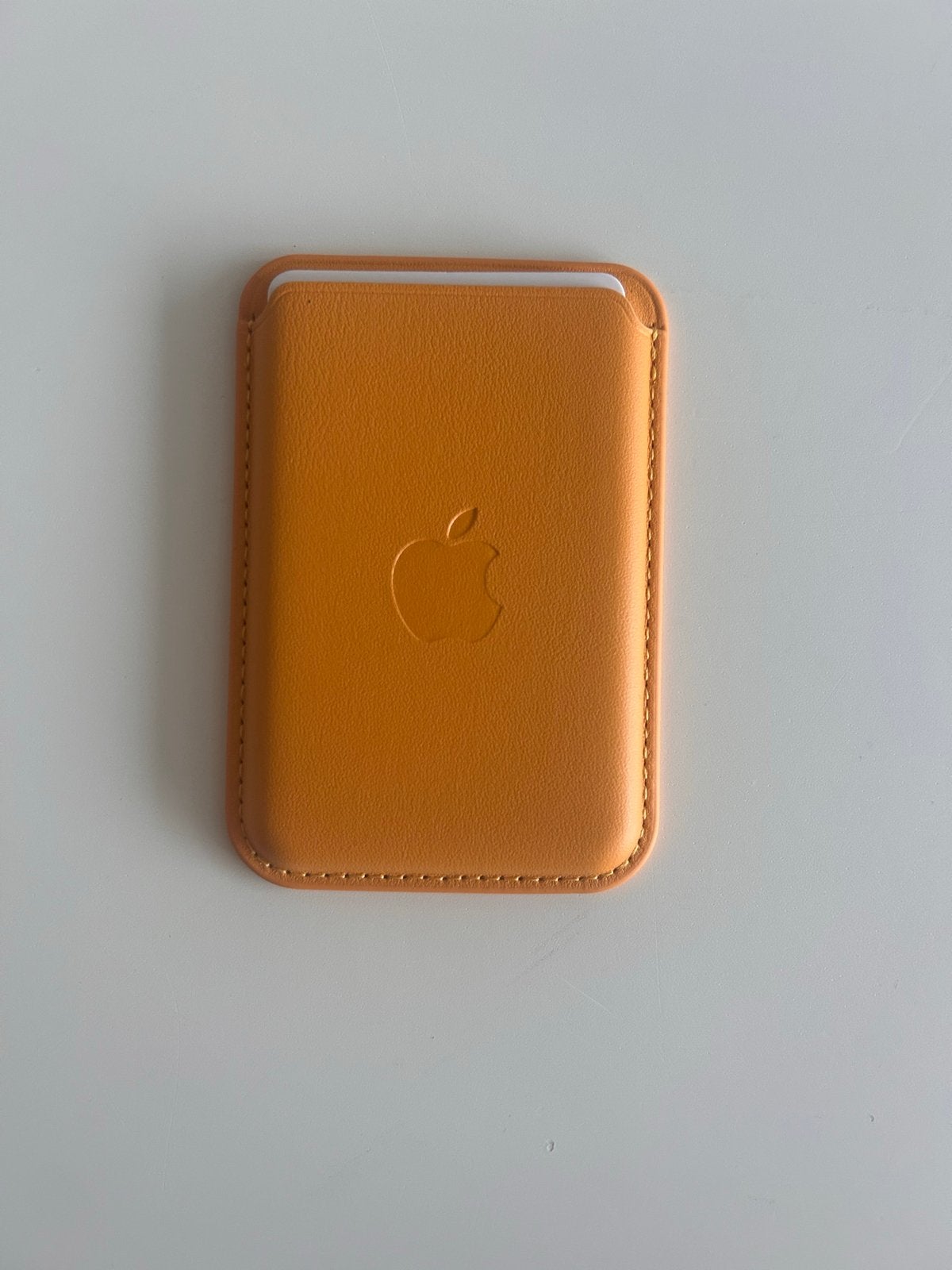 Apple Kaarthouder Oranje, Telecommunicatie, MagSafe, Oranje, Kaarthouder, Ophalen of Verzenden