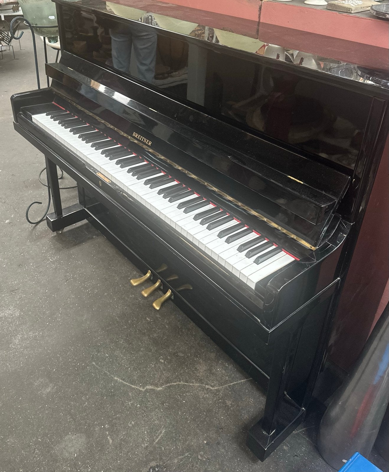 Breitner Piano, Muziek en Instrumenten, Ophalen, Gebruikt, 1 klavier, Overige typen