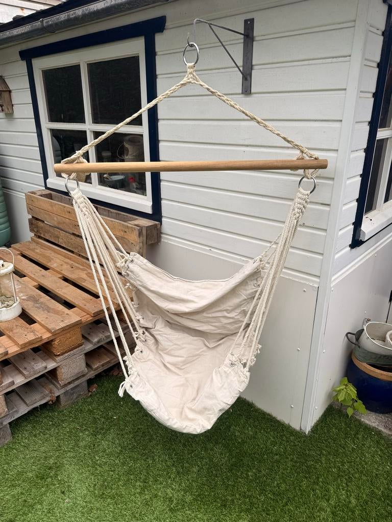 Comfortabele Hangstoel voor Binnen en Buiten, Ophalen of Verzenden, Gebruikt, Eenpersoons, Binnen