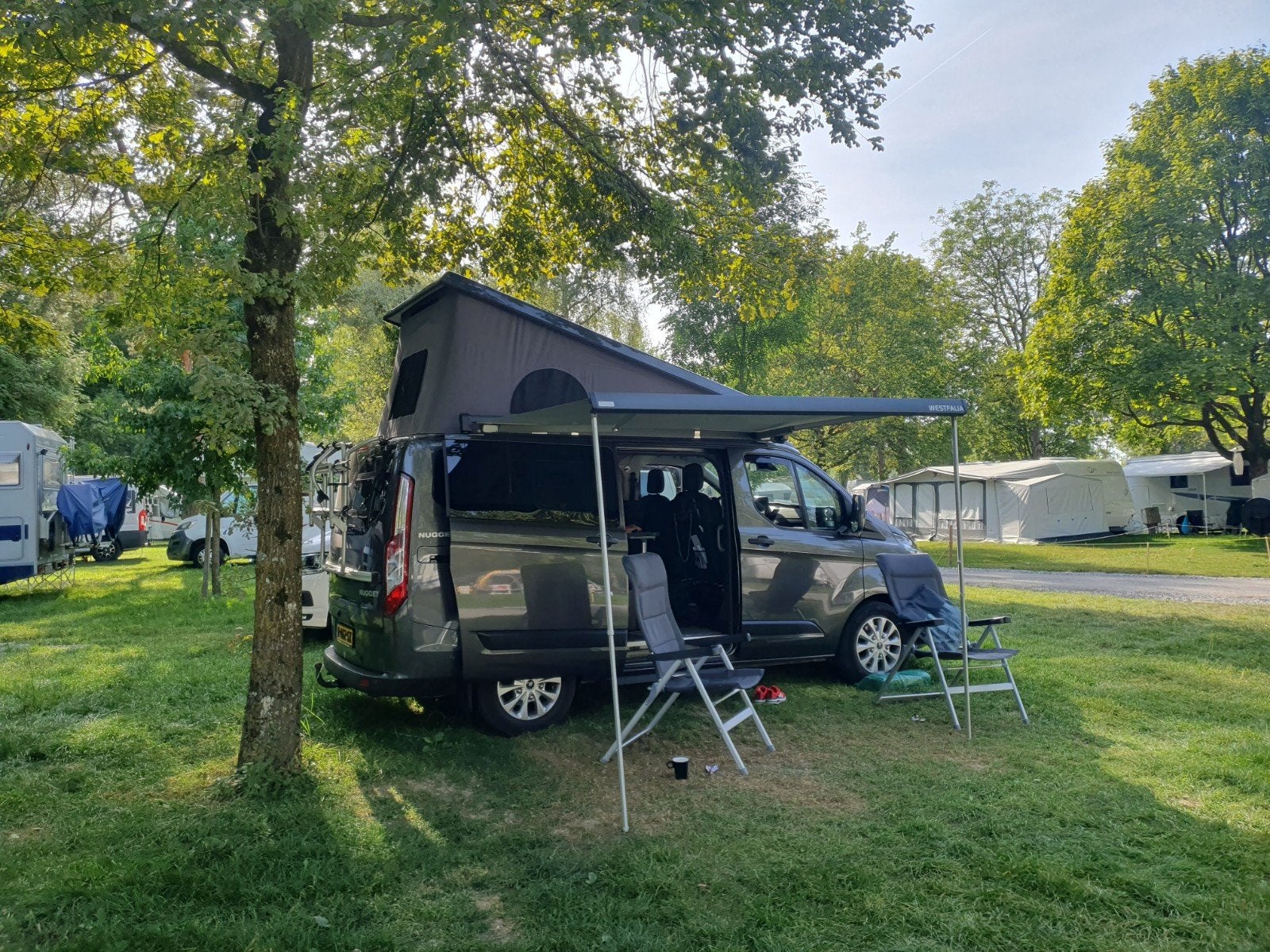Kanskoopje, Ford Westfalia Nugget  (2020) 185 pk Automaat, Caravans en Kamperen, Chemisch toilet, Ford, Diesel, Particulier