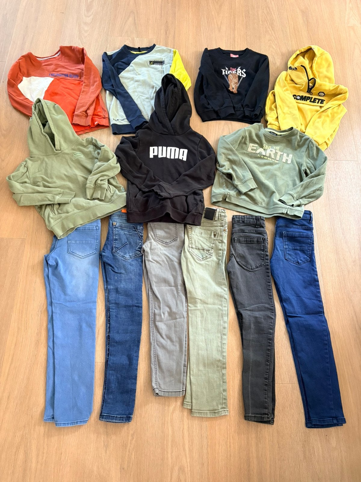 Jongens kledingpakket winter maat 128, Ophalen of Verzenden, Gebruikt, Maat 128