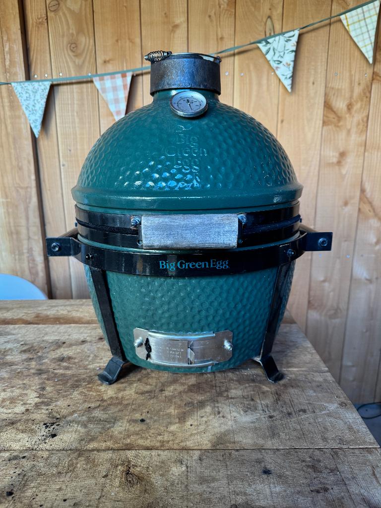Big Green Egg MiniMax | Carrier, Tuin en Terras, Ophalen, Gebruikt, Big Green Egg