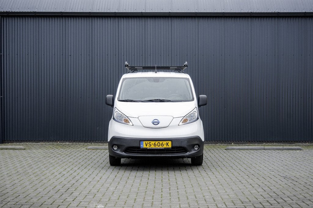 Nissan E-NV200 | Camera | Navi | Stoel/Stuurverw | Cruise |, Gebruikt, Zwart, Wit, Origineel Nederlands
