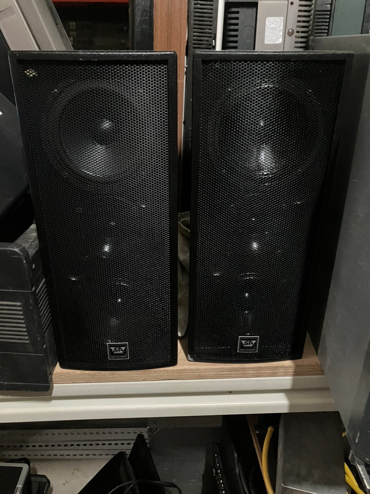 Stage accompany f7 fill in compacte luidsprekers, Gebruikt, Hoorn ooit, Ophalen of Verzenden, Minder dan 500 watt