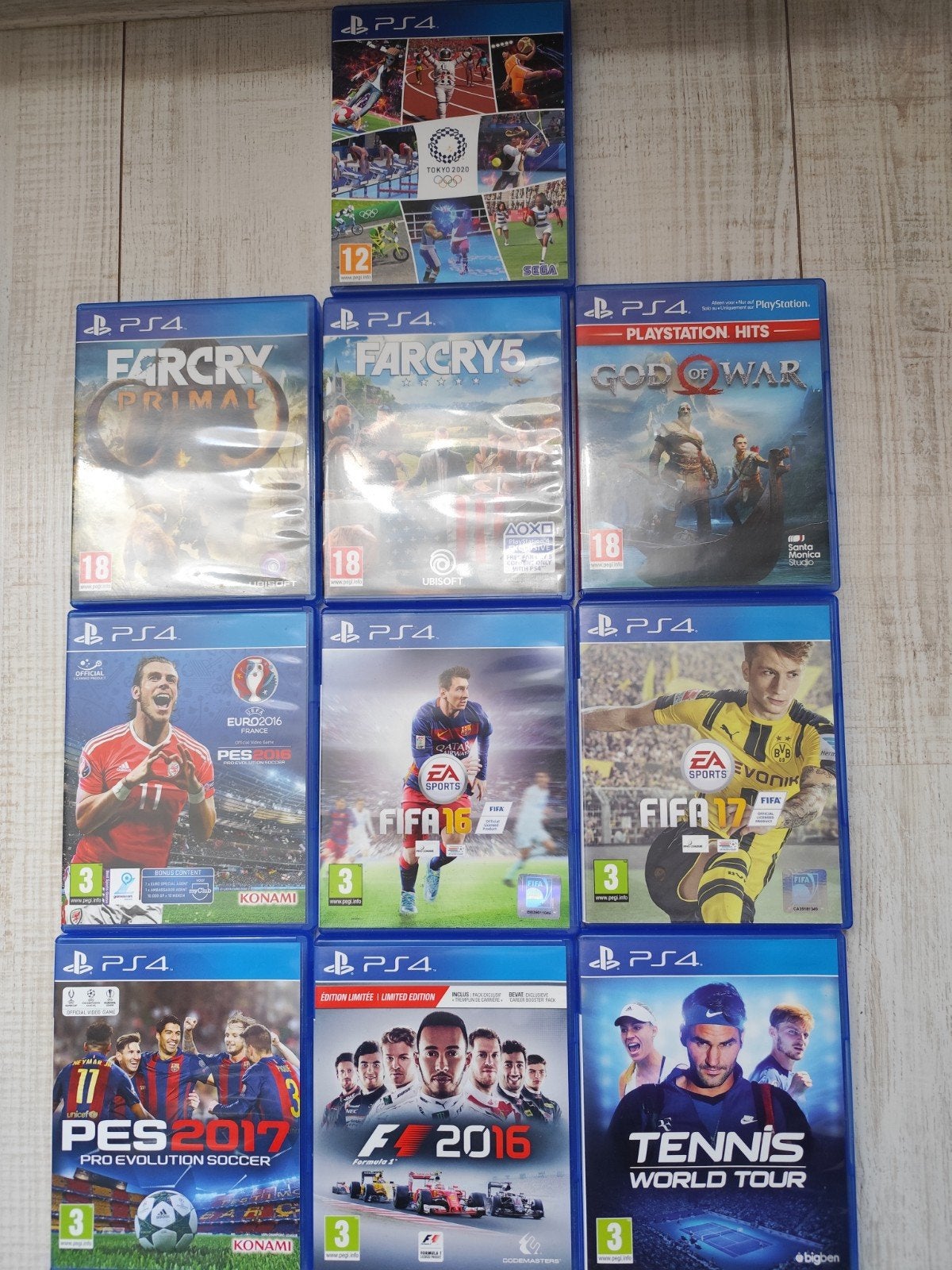 PlayStation 4 spellen, Spelcomputers en Games, 1 speler, Ophalen, Vanaf 3 jaar