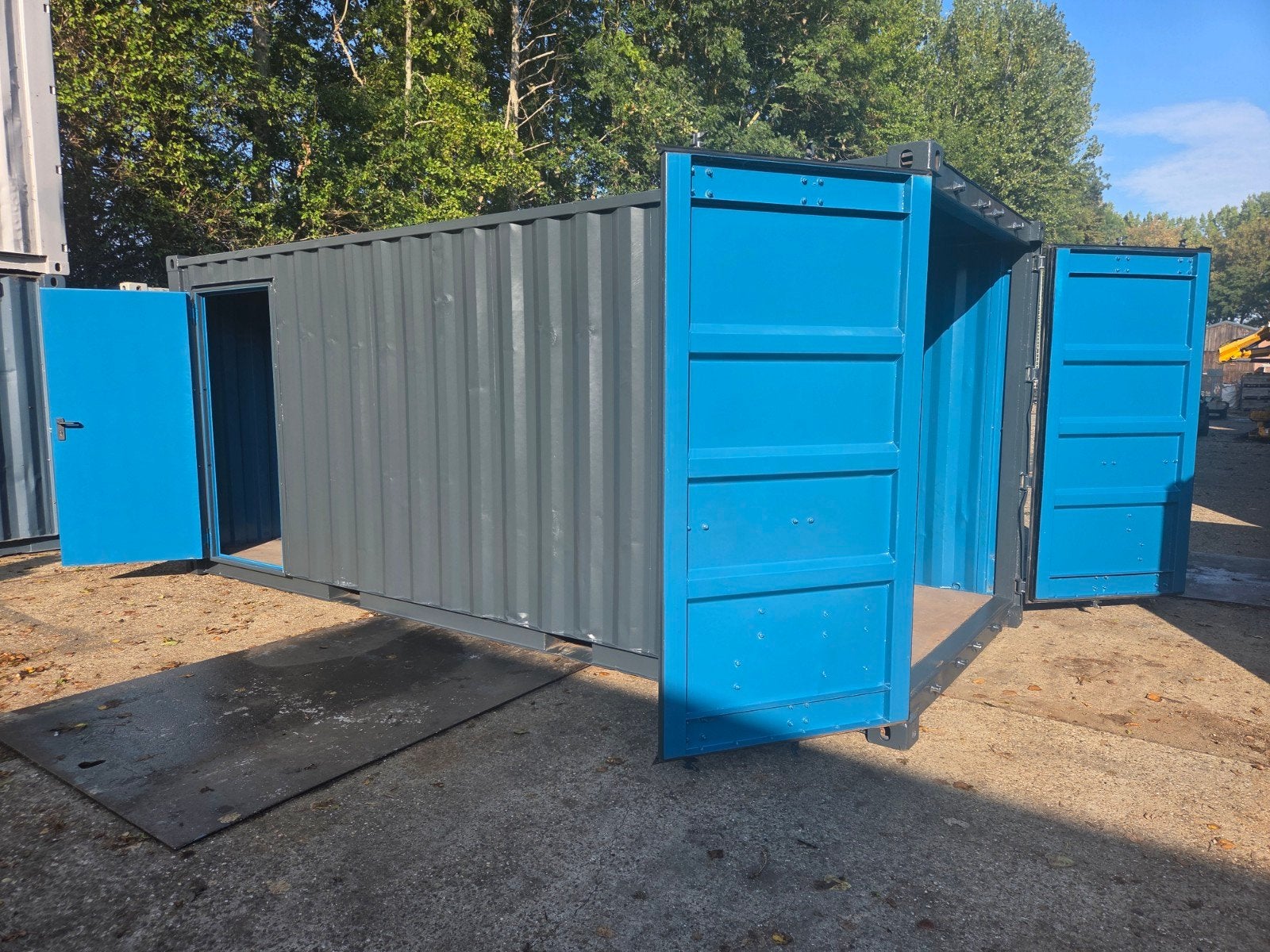 20 ft zeecontainer met loopdeur, Ophalen of Verzenden
