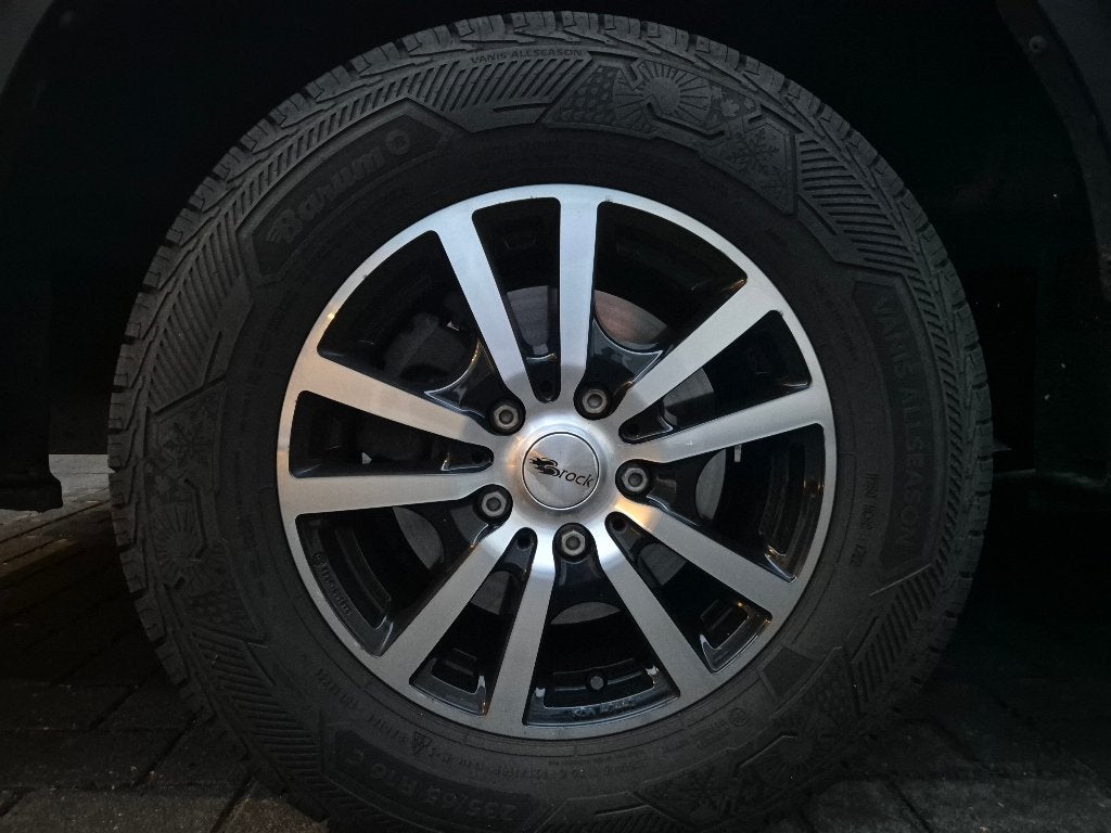 Lichtmetalen velgen 4x All Season MAN TGE, VW CRAFTER, Ophalen, 16 inch, Banden en Velgen, 235 mm