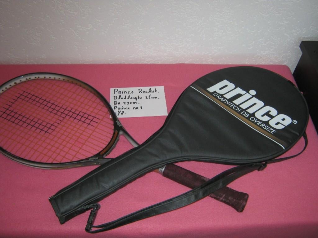 Prins racket geen extra hoes ., Ophalen of Verzenden, Gebruikt, Racket, Prince