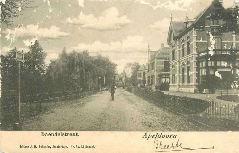300-409-027 Apeldoorn Daendelstraat, Verzenden, Voor 1920, Gelderland