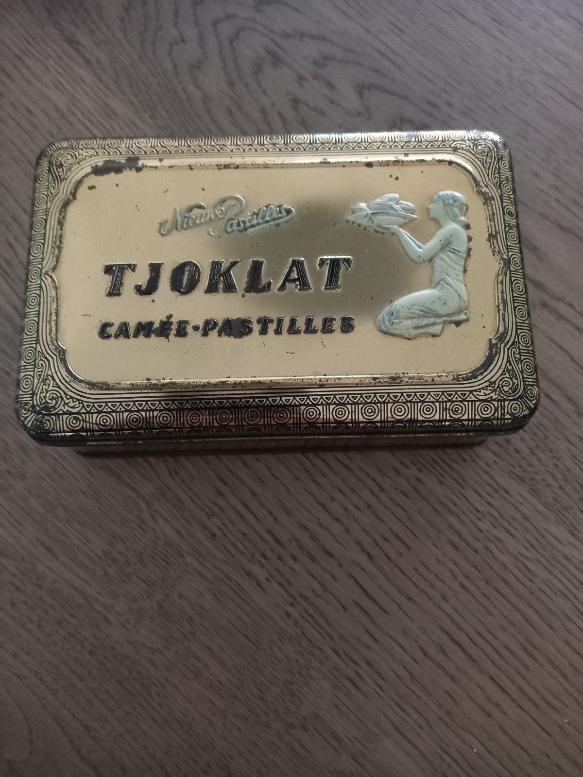 Vintage Tjoklat Camee-Pastilles Blik - Amsterdam, Ophalen of Verzenden