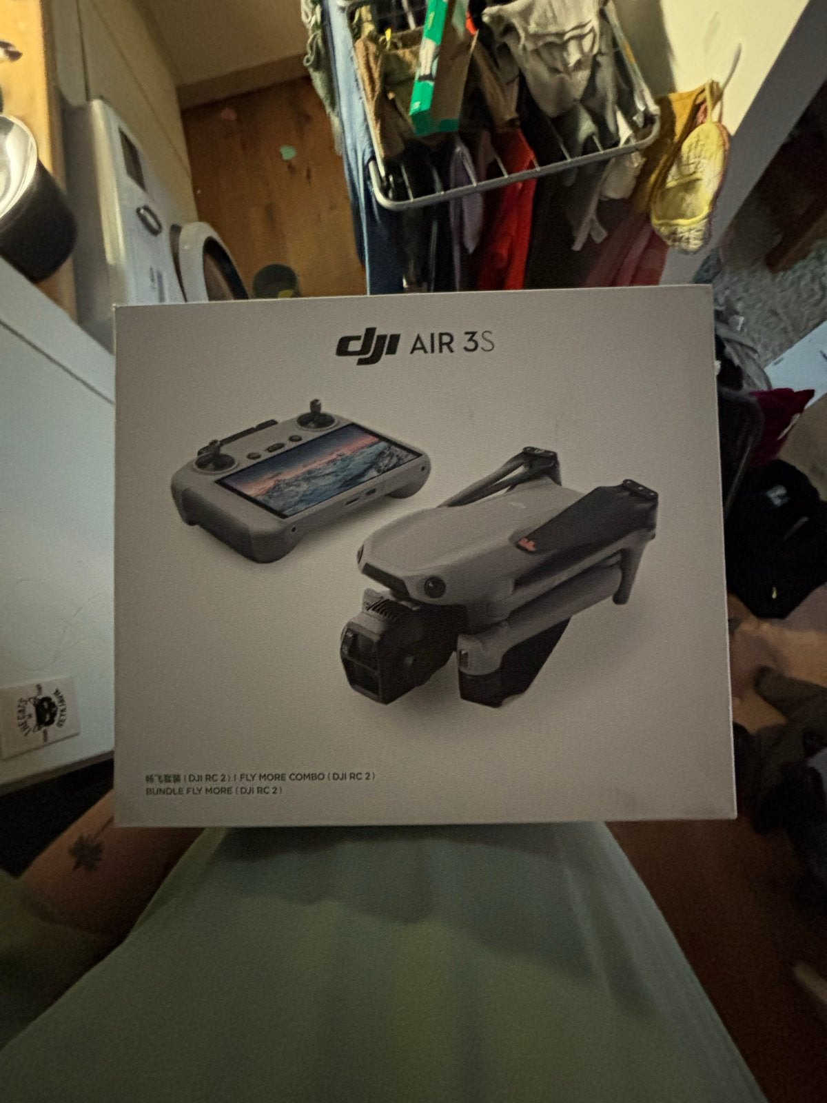 DJI Air 3S Fly More Combo met DJI RC 2 Controller, Audio, Tv en Foto, 30 tot 45 minuten, Cameradrone, Extra accu('s), 5 tot 10 kilometer