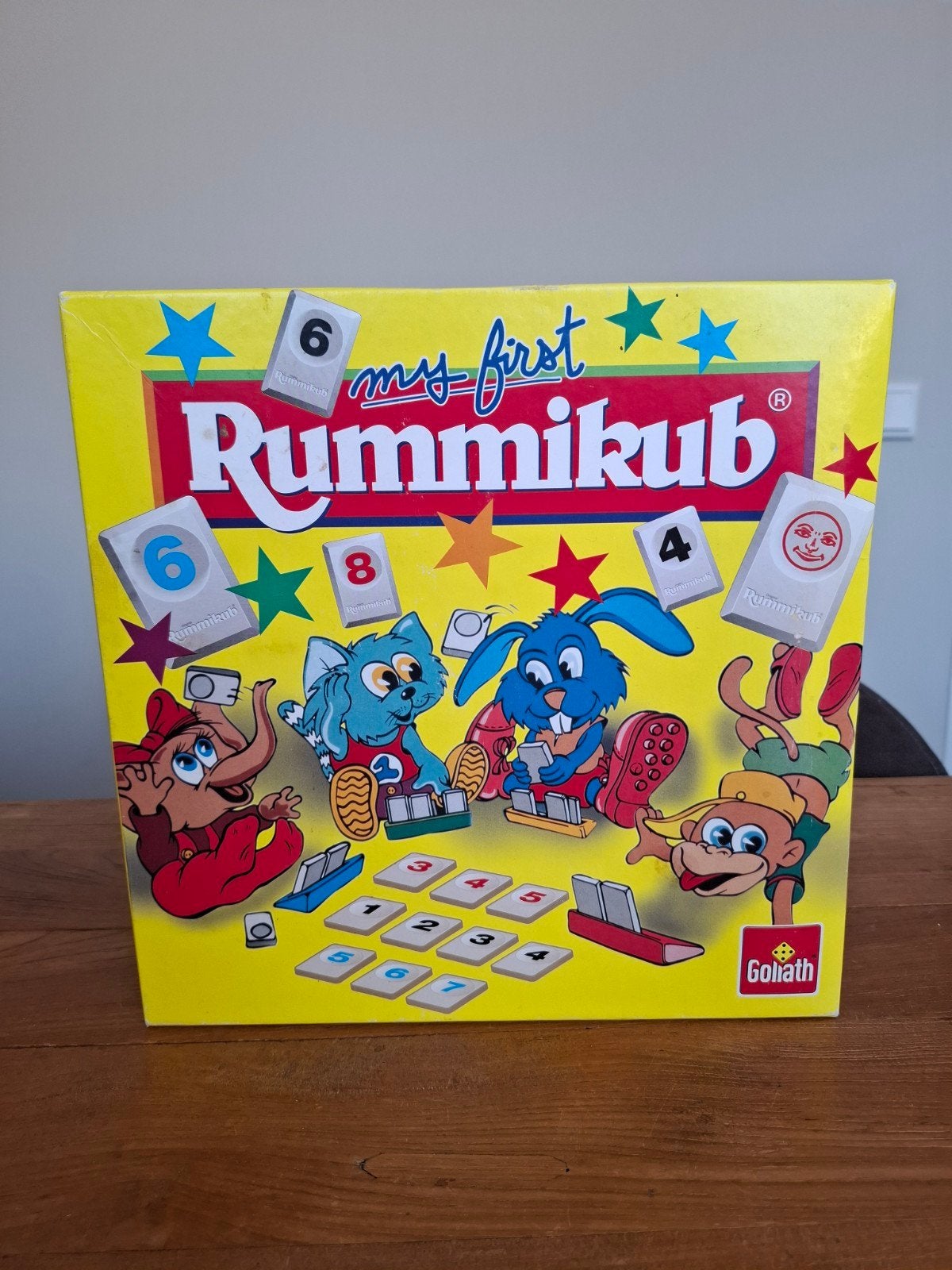 My First Rummikub - Zo goed als nieuw, Een of twee spelers, Ophalen of Verzenden, Zo goed als nieuw, Goliath