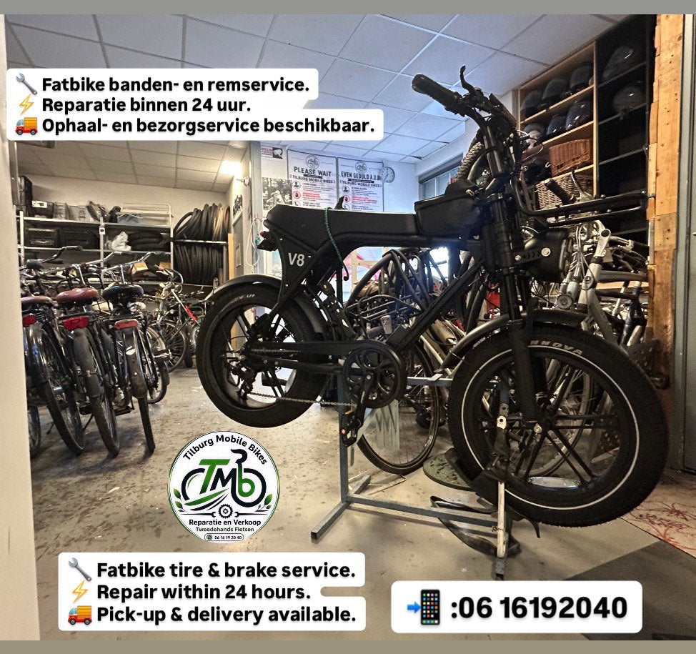 Fat bikes Reperatie accepted en onderdelen in beschikbaar !, Ophalen, Gebruikt