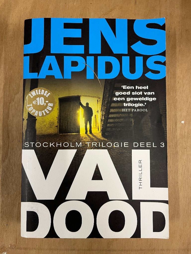 Boek: Val dood, stockholm trilogie deel 3, Jens Lapidus, Ophalen of Verzenden, Zo goed als nieuw, Jens Lapidus, Scandinavië
