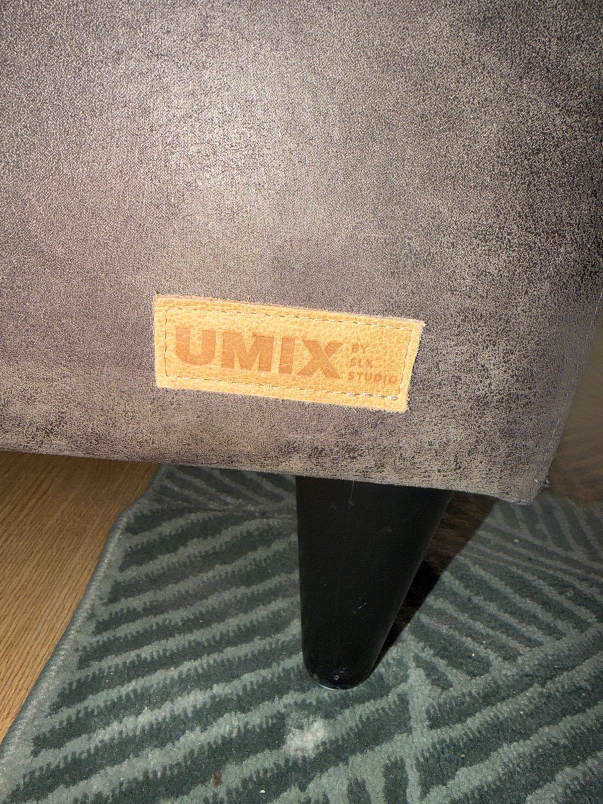 Foto 4 van UMIX 3-zitsbank - Bruin - Gebruikt