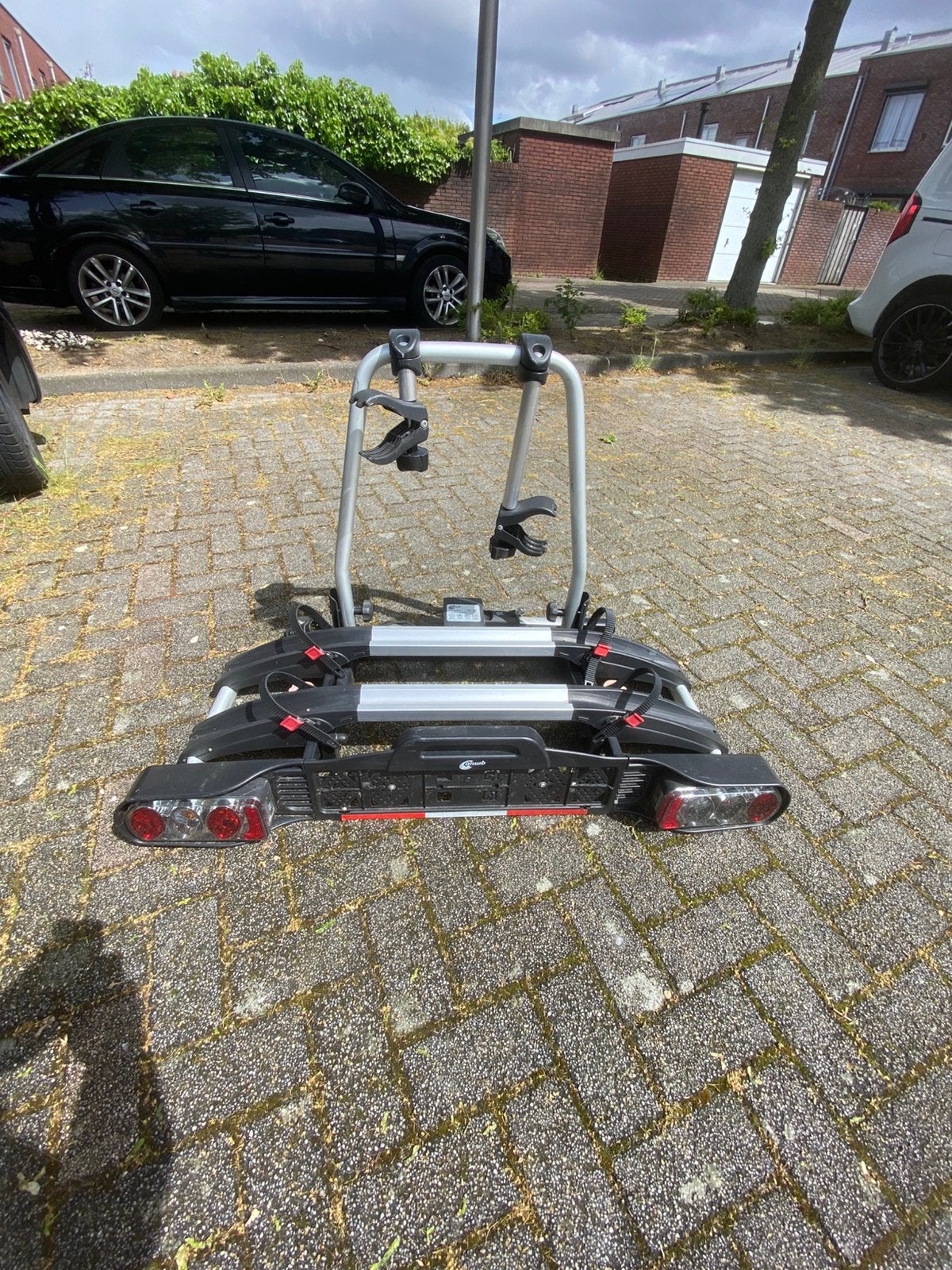 Anwb touring 2 fietsendrager e-bikes kantelbaar, Auto diversen, Fietsendragers, Ophalen of Verzenden, Gebruikt, Trekhaakdrager