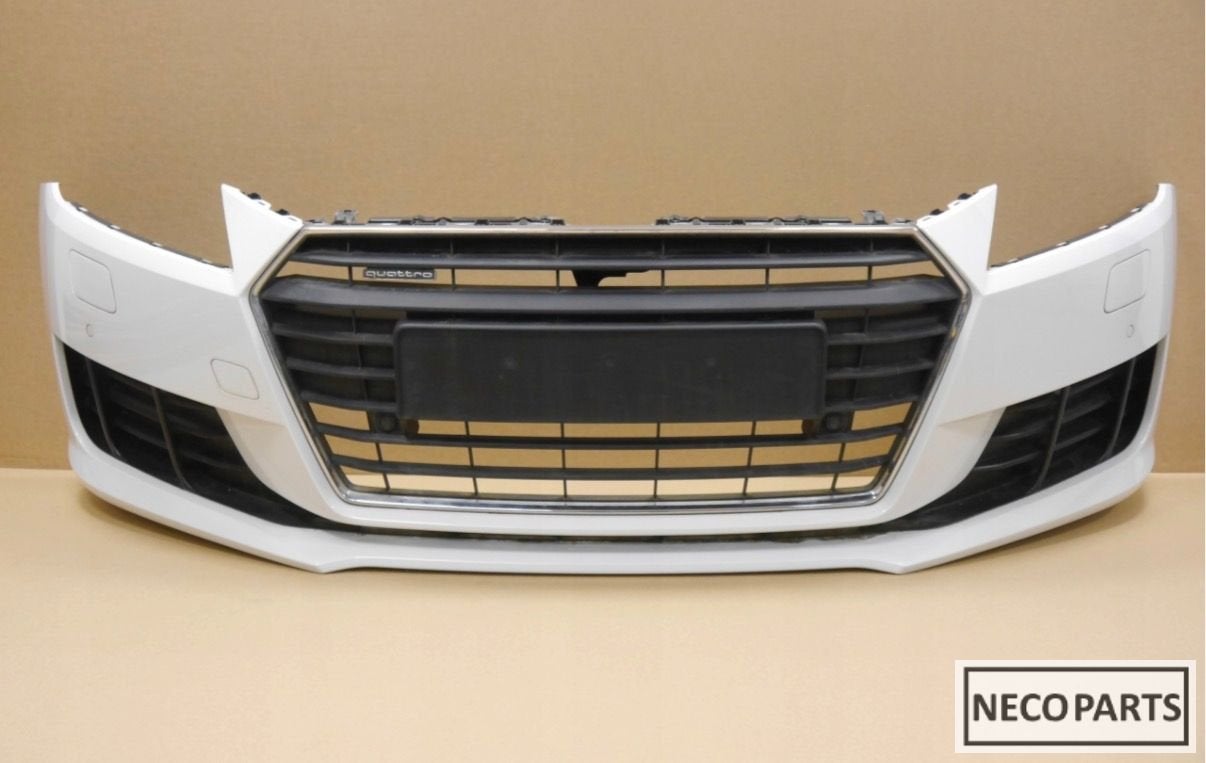 AUDI TT 8S VOORBUMPER 4xPDC LS9R ORIGINEEL ALLES LEVERBAAR!!, Gebruikt, -, Achter, -