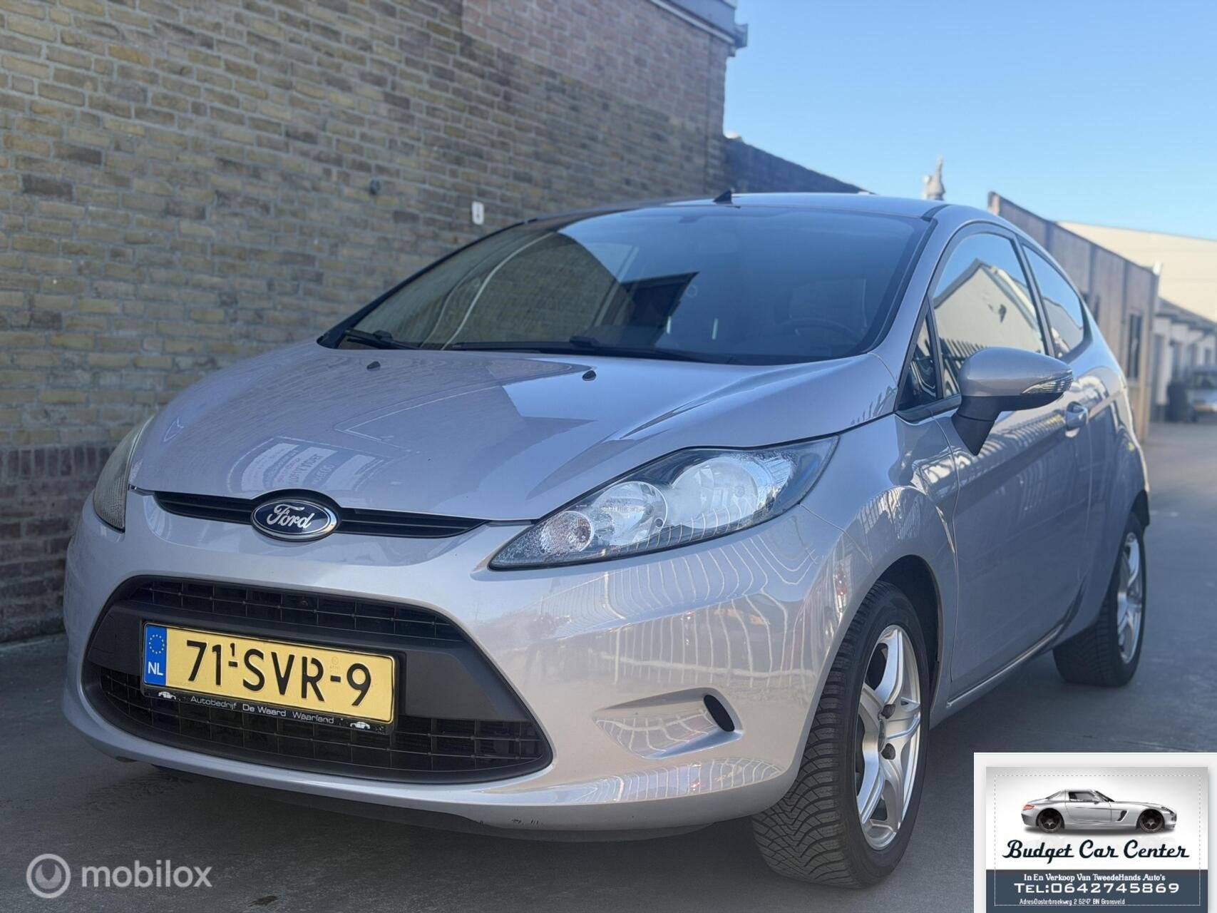 Ford Fiesta 1.25 Trend Airco, Auto's, Voorwielaandrijving, Euro 5, 4 cilinders, 82 pk
