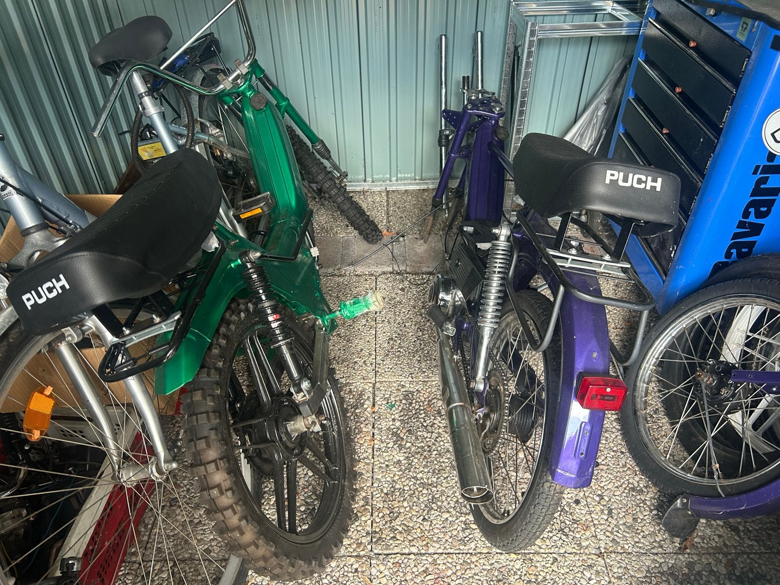 Puch onderdelen en brommers - Compleet pakket, Fietsen en Brommers, Brommeronderdelen | Puch, Ophalen of Verzenden, Gebruikt, Overige typen