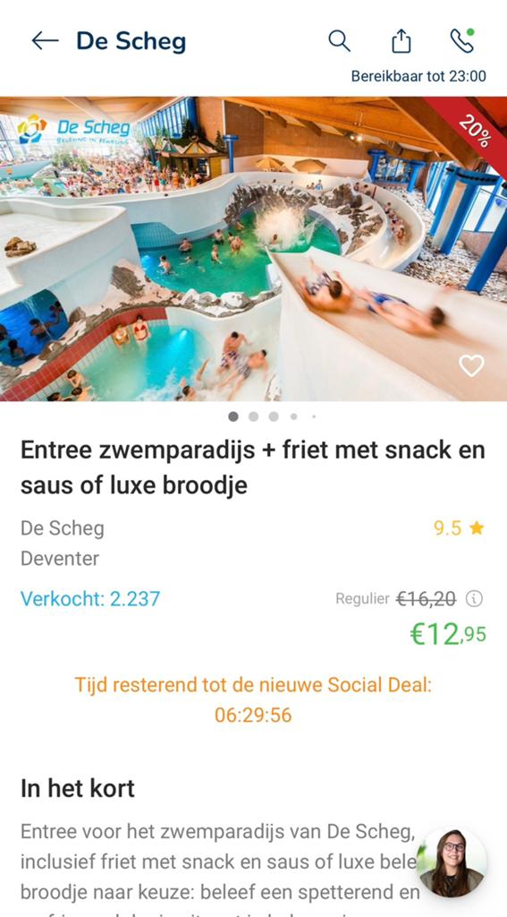 2 zwemkaarten De Schegg €20, Twee personen, Arrangement, Ticket of Toegangskaart