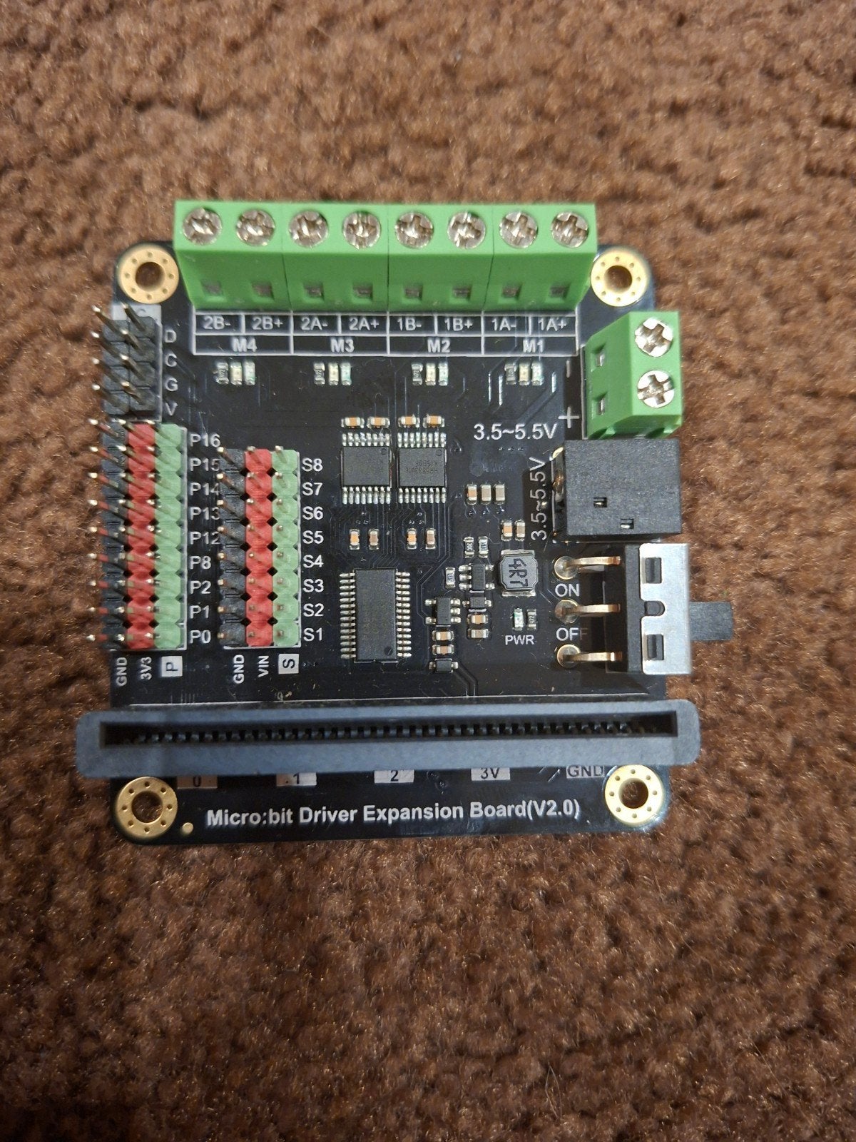 DFRobot Micro:bit Driver Expansion Board V2.0, Ophalen of Verzenden, Zo goed als nieuw