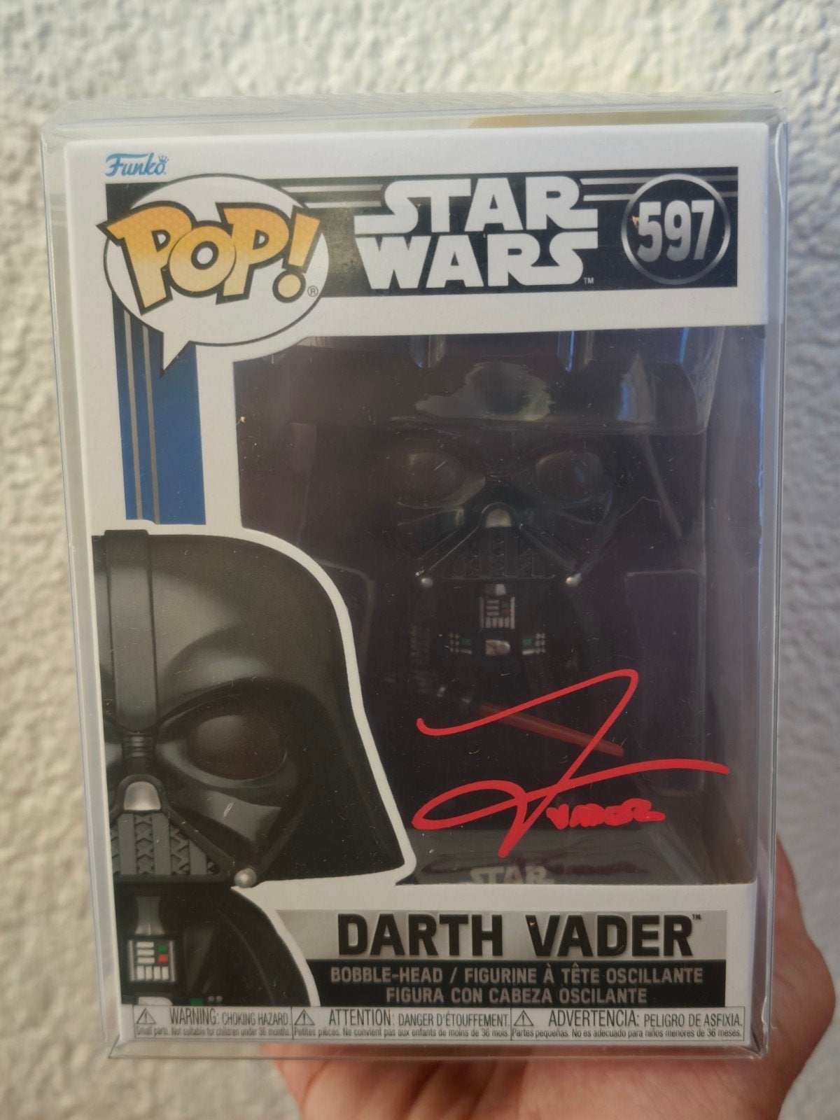 Funko Star Wars Darth Vader signed Tom O'Connell, Ophalen of Verzenden, Nieuw