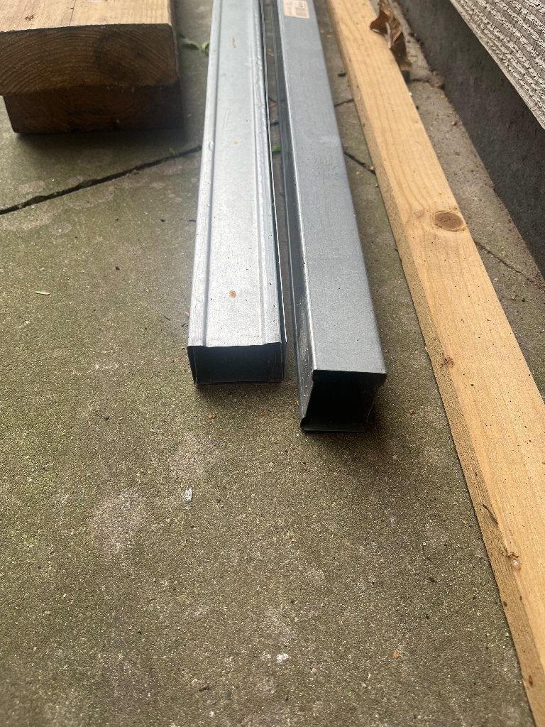Metal stud 75 en 50 mm, Doe-het-zelf en Verbouw, Metalen, Ophalen, Nieuw, IJzer