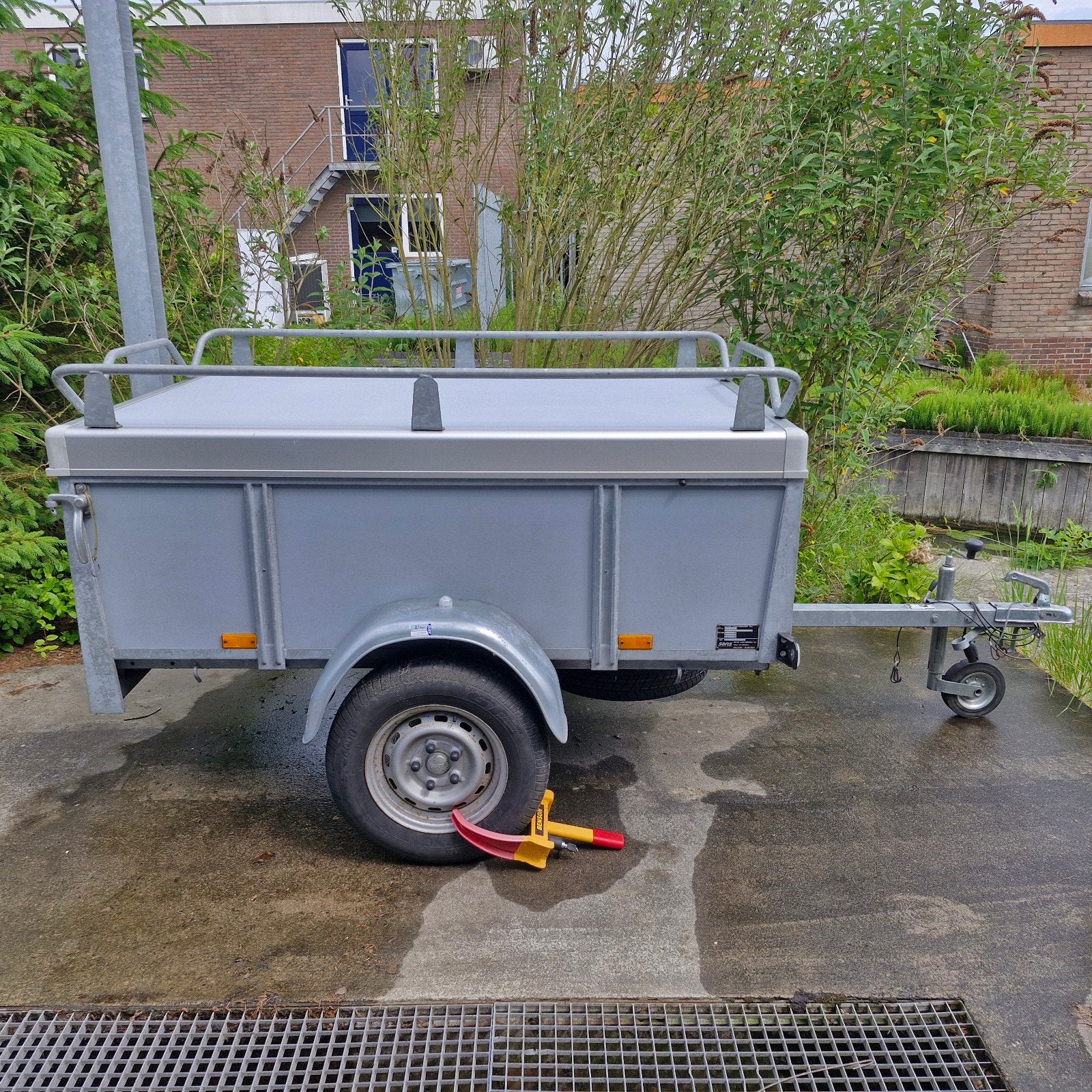 Saris S4-750-Q bagagewagen met imperiaal, Ophalen of Verzenden, Gebruikt
