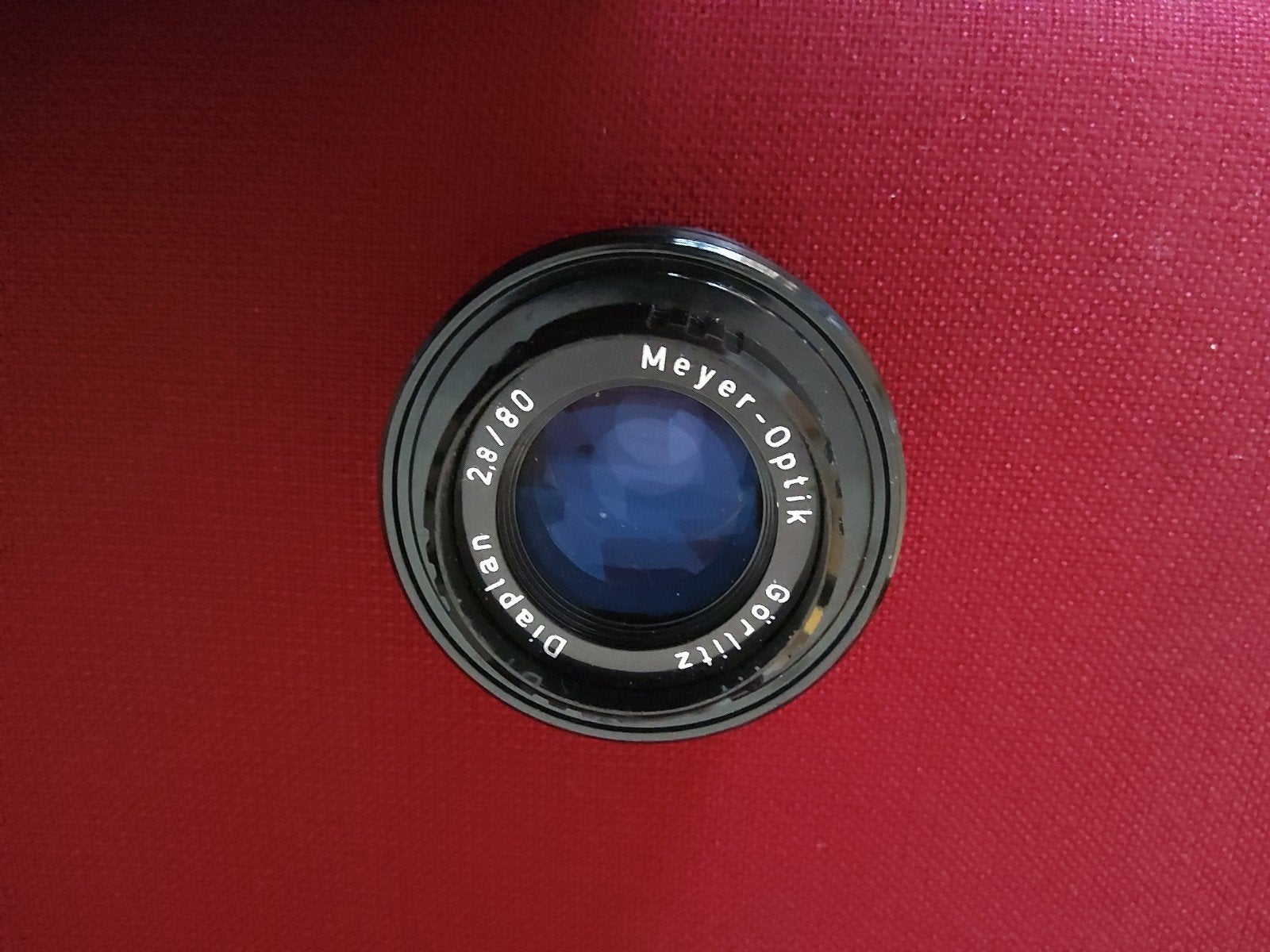 Meyer-optik Gorlitz Diaplan 2.8/80, Audio, Tv en Foto, Fotografie | Doka Toebehoren, Ophalen of Verzenden, Zo goed als nieuw