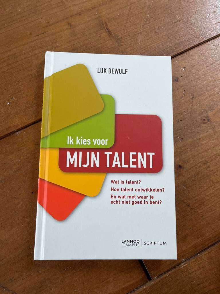 Luk Dewulf - Ik kies voor mijn talent, Sociale wetenschap, Ophalen of Verzenden, Zo goed als nieuw, Luk Dewulf