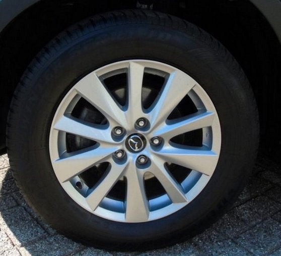 Vier Velgen Mazda CX5 + Vier Banden DUNLOP  SP WINTER SPORT, Ophalen