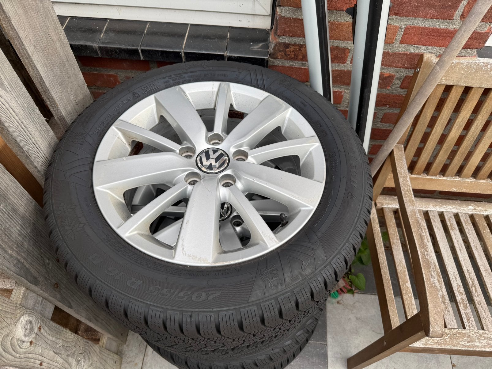 16" Originele VAG-Winterset (o.a. Seat Leon, VW Golf), Auto diversen, Ophalen of Verzenden