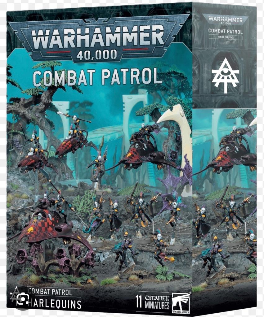 Warhammer aeldaei harlequins combat patrol new, Ophalen of Verzenden, Nieuw, Warhammer
