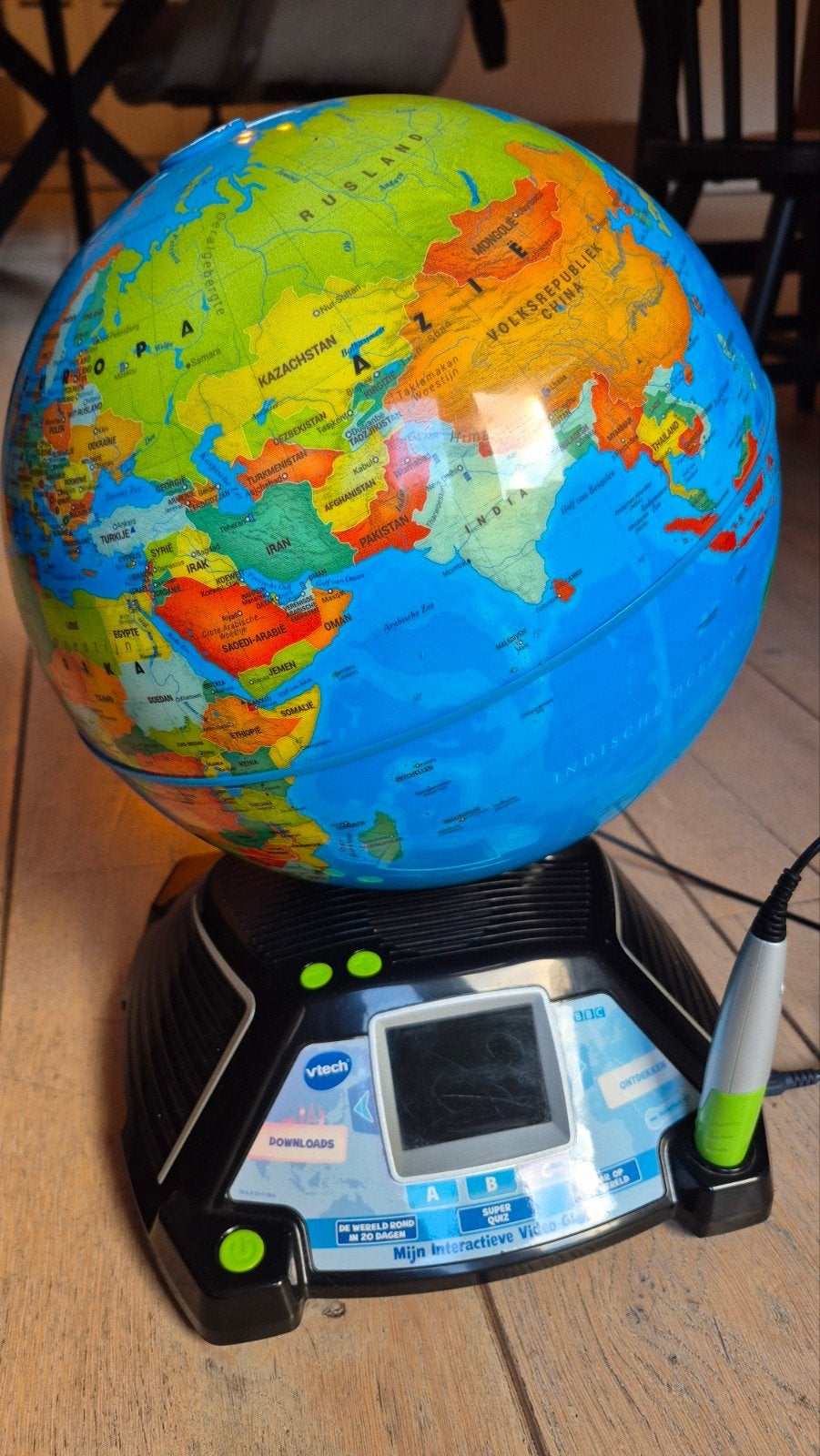 vtech interactieve globe, Ophalen, Gebruikt