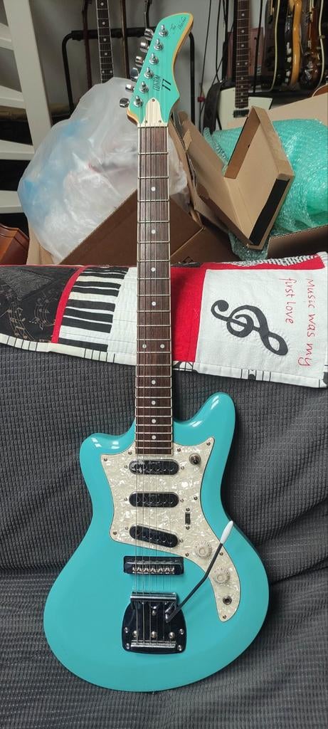 Custom77 The Watcher T-sonic met Kent Armstrong Tri-sonic, Ophalen, Gebruikt, Solid body, Overige merken