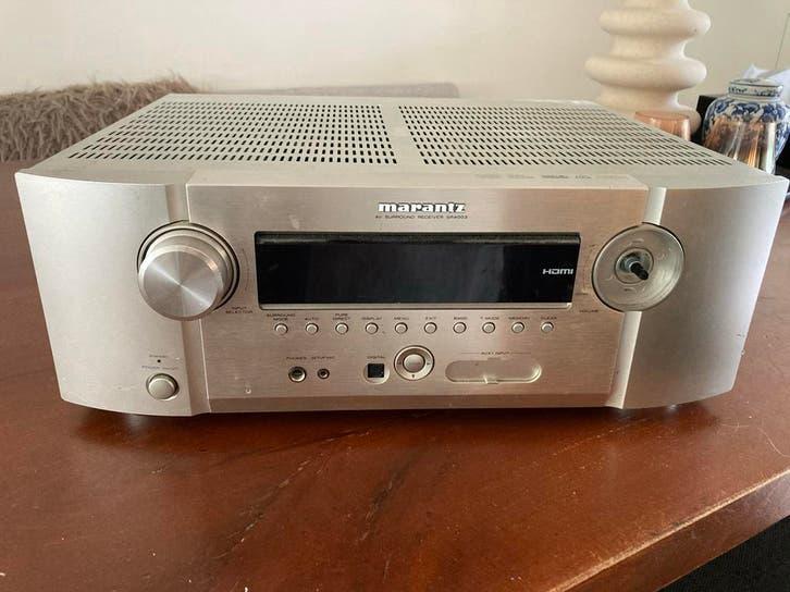 Marantz SR4500 AV Surround Receiver - Zilver, Marantz, Gebruikt, Ophalen of Verzenden, 120 watt of meer