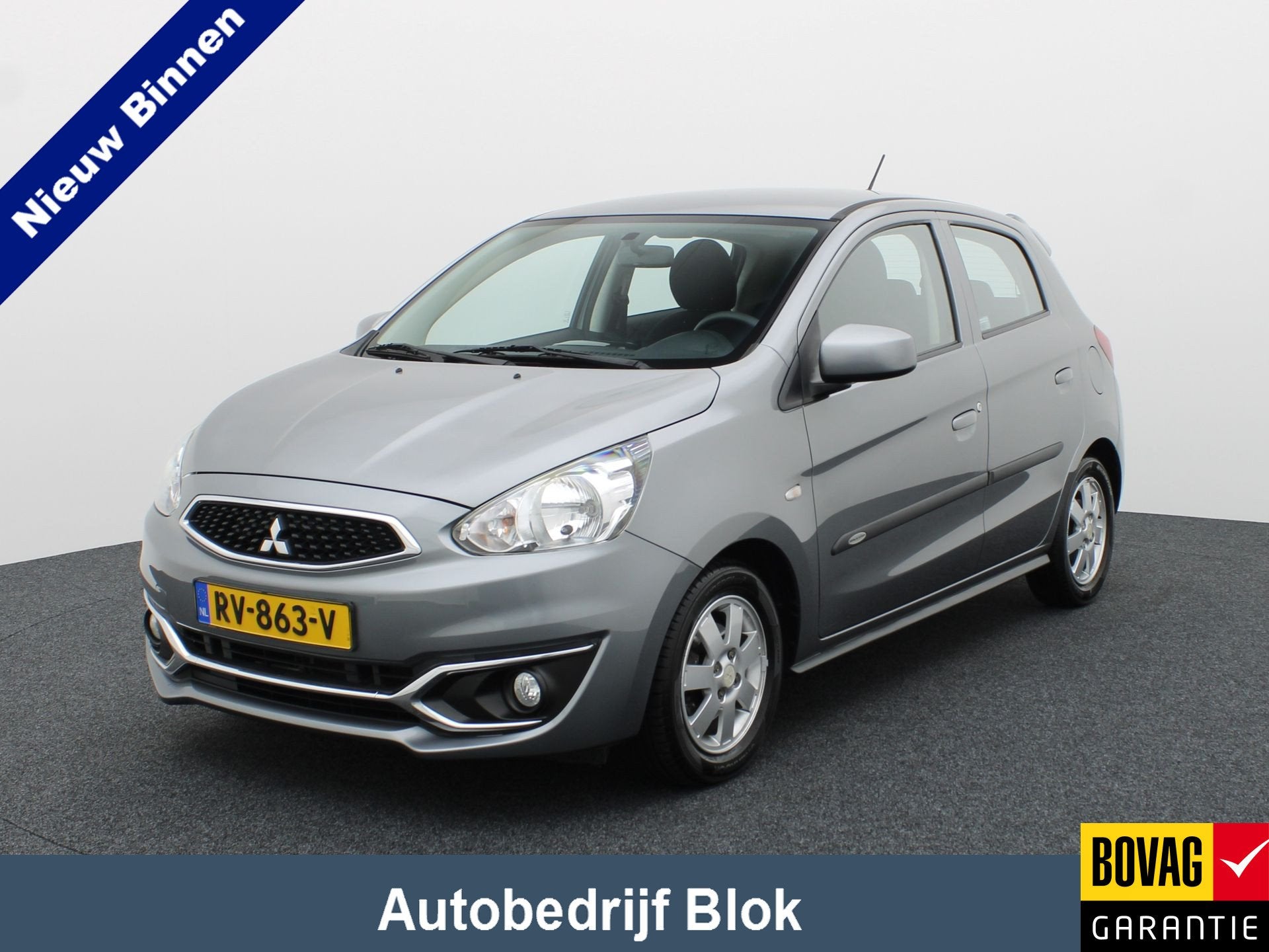 Mitsubishi Space Star 1.0 Cool+ Automaat | Lm-velgen | Airco, 12 maanden, Stof, Gebruikt, Origineel Nederlands