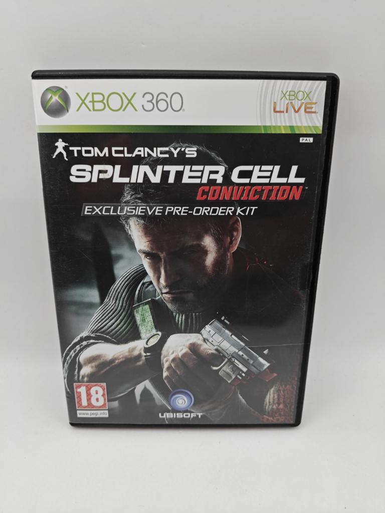 Tom Clancy's Splinter Cell Conviction Xbox 360 PRE-ORDER KIT, Avontuur en Actie, Vanaf 18 jaar, ., 1 speler