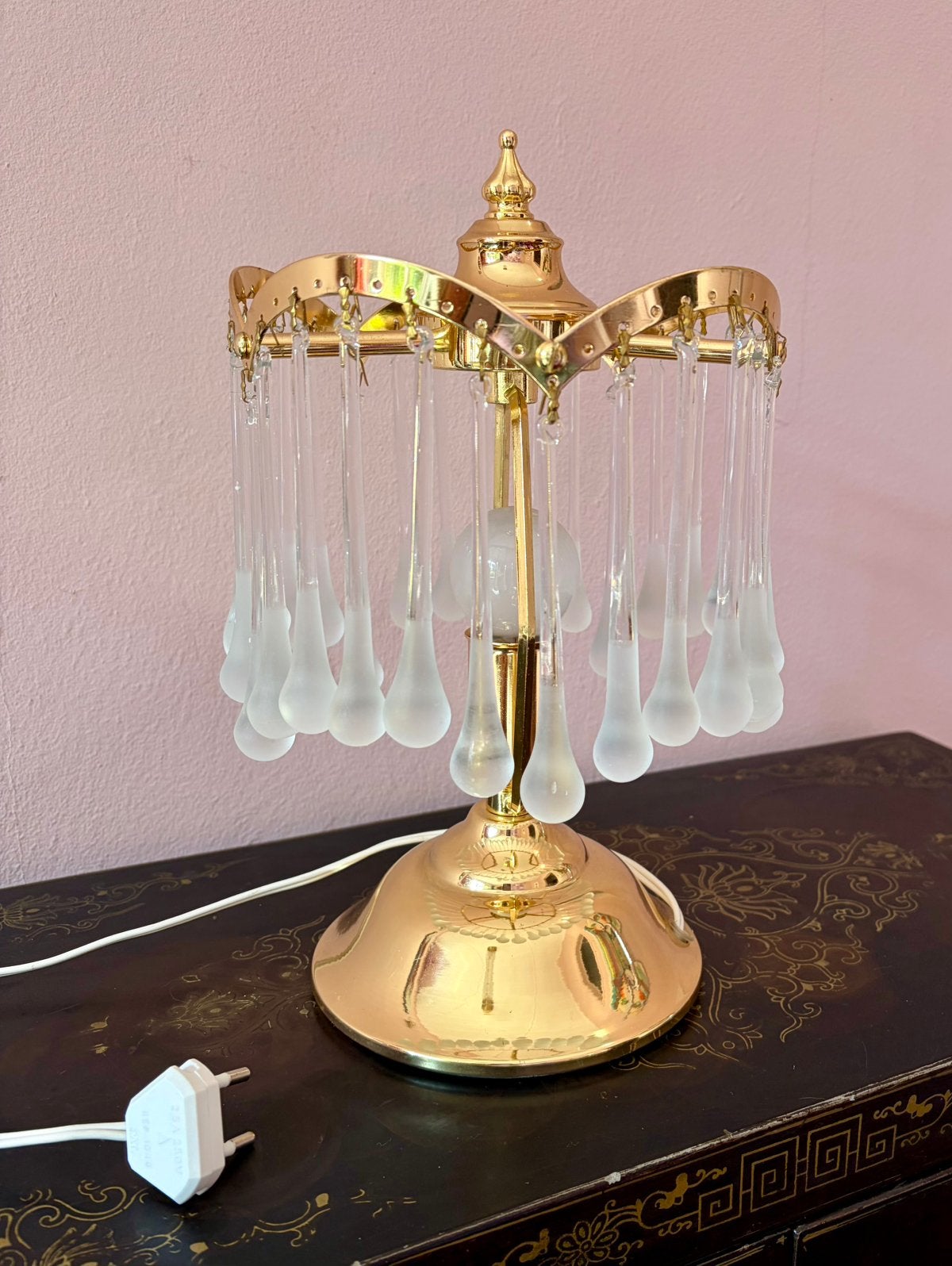 Vintage Murano pegel lamp, Antiek en Kunst, Ophalen of Verzenden