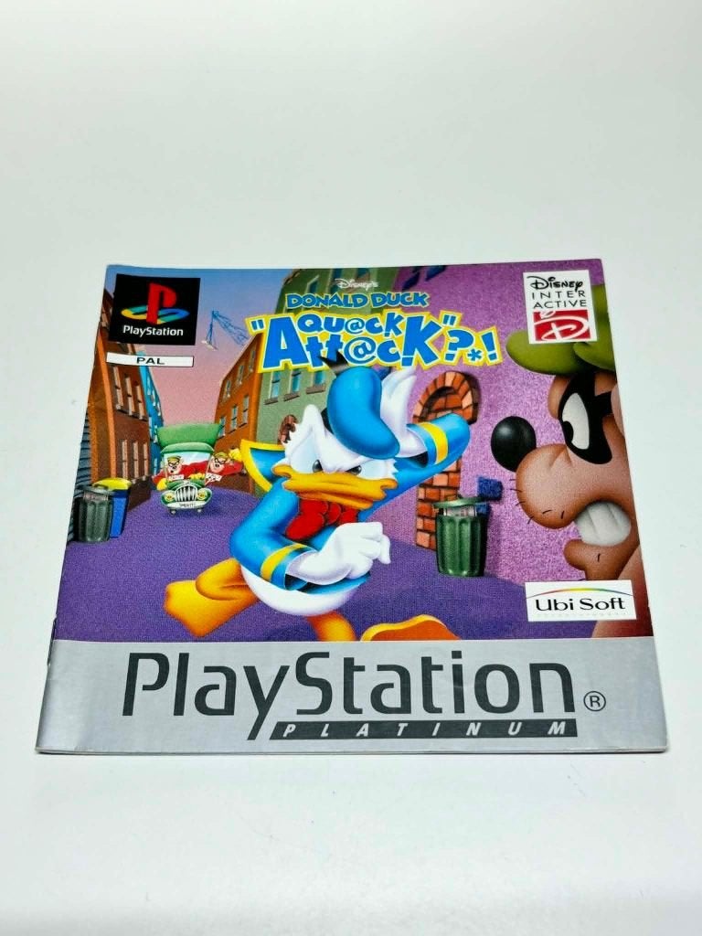 Donald Duck Boekje PlayStation 1 Ps1, Avontuur en Actie, 1 speler, Ophalen of Verzenden, Zo goed als nieuw
