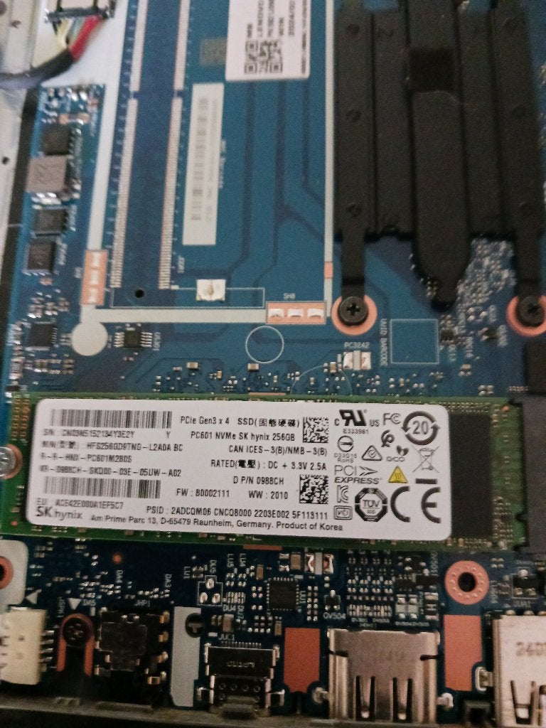 ssd merk sk hynix gen 3x4 type pc 601, Computers en Software, Harde schijven, Gebruikt, Verzenden, SSD, ESATA