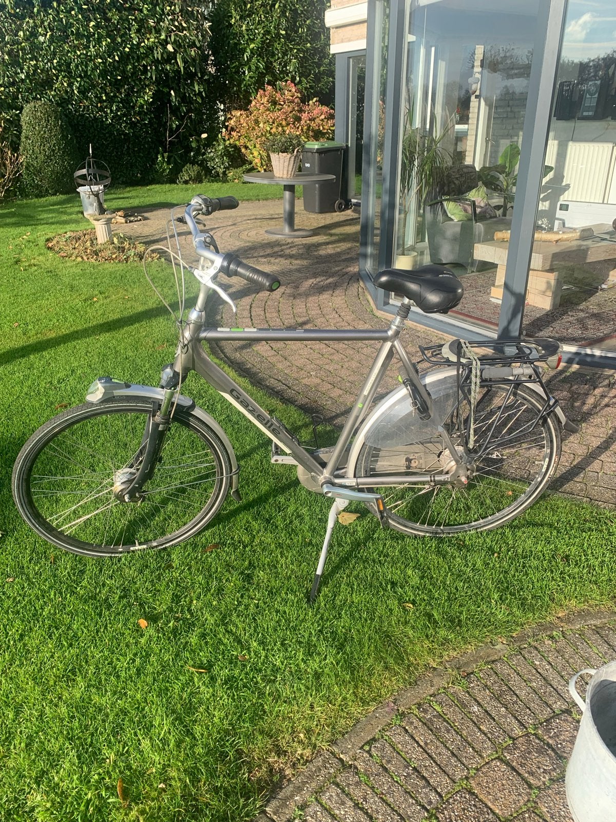 Herenfiets Gazelle - Comfortabel en Betrouwbaar, Fietsen en Brommers, Fietsen | Heren | Herenfietsen, Ophalen, Gebruikt, Velgrem