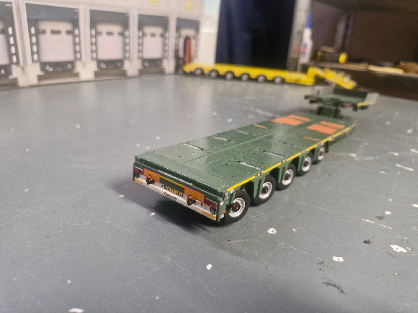 Zwaartansport dieplader nooteboom 5 asser wsi, Ophalen of Verzenden, Zo goed als nieuw, Bus of Vrachtwagen, Wsi