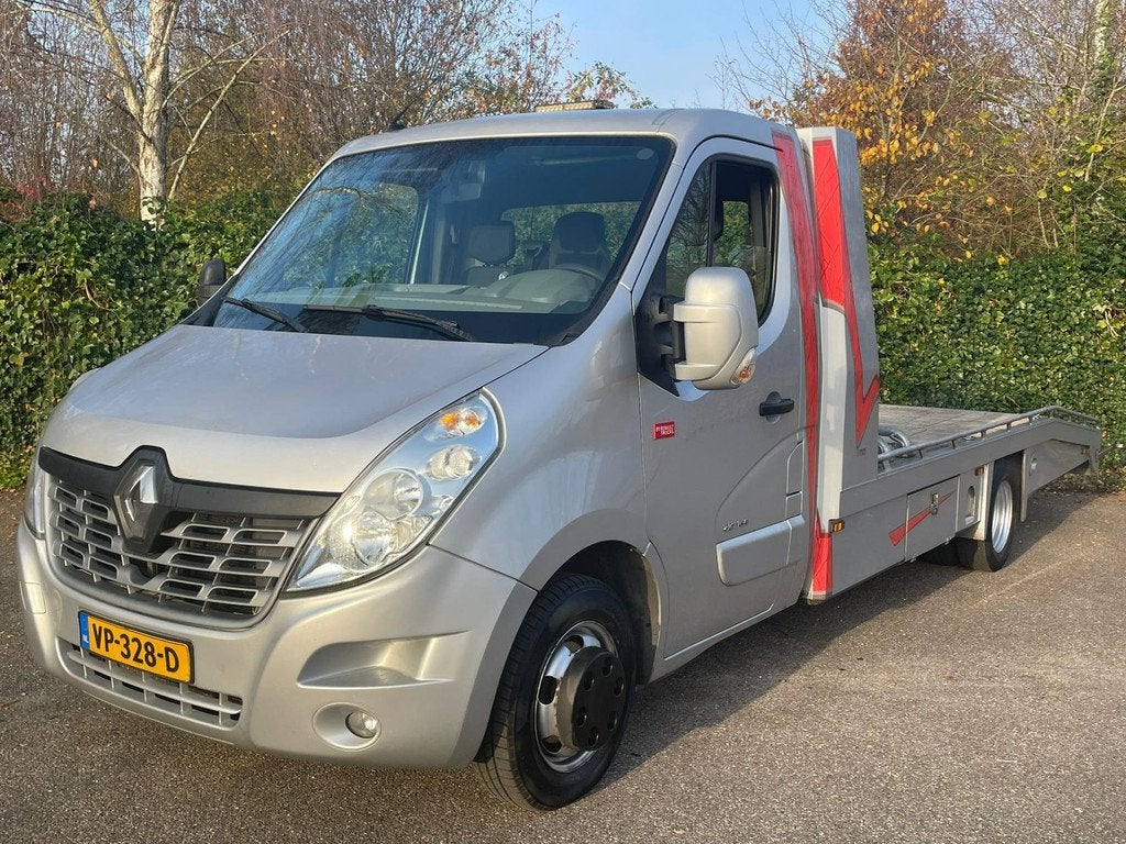 Renault Master T35 2.3 dCi L3 DL Oprijwagen Autotransporter, Auto's, Bestelauto's, Bedrijf, Te koop, ABS, Airconditioning, Automatische klimaatregeling