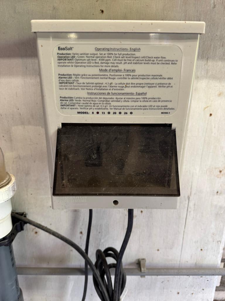 EcoSalt Zoutwatersysteem, Davey EcoSalt Zoutchlorinator, Tuin en Terras, Zwembad-toebehoren, Ophalen, Gebruikt, Overige typen