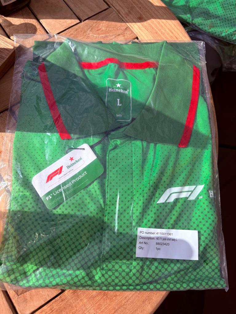 Heineken x Formule 1 Polo's NIEUW (Heren), Ophalen of Verzenden, Nieuw, Heineken